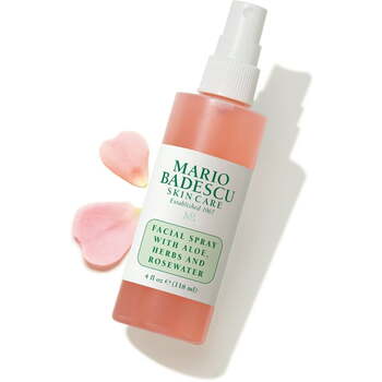 Facial Spray Aloe, Herbs a Rosewater Spray - Hydratačný a rozjasňujúci pleťový sprej
